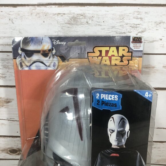 NEW Disney Star Wars Rebels The Inquisitor Action Suit Sith Full Costume & Mask - Picture 2 of 9